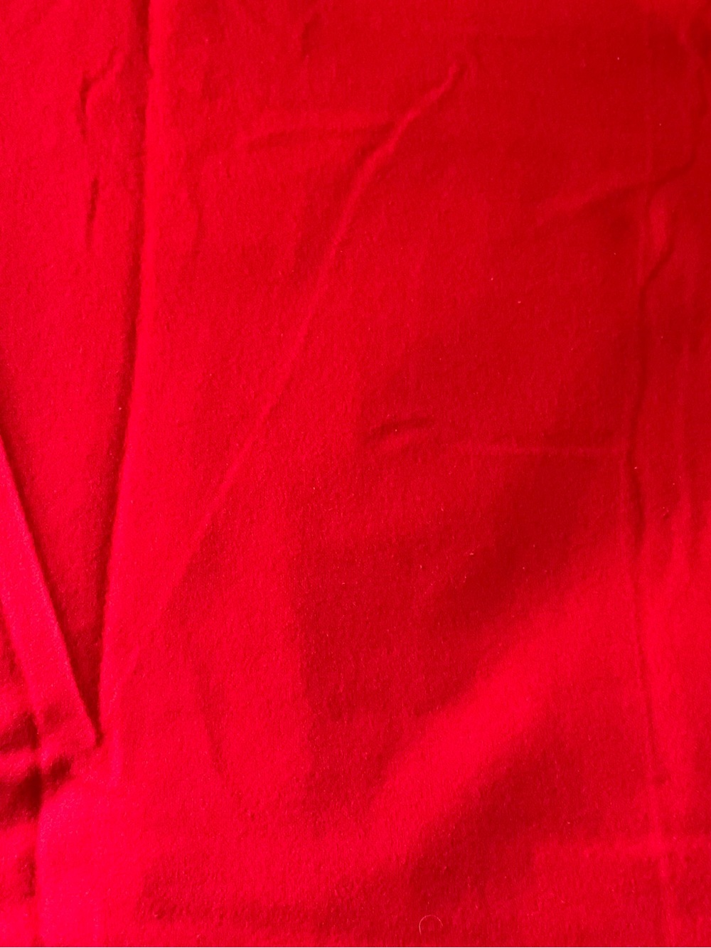 Fleece Quilting Sewing Crafts Fabric Orange/red 4  1/4 Yards 42 Wide
